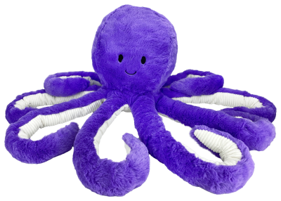 Pet Envy Jumbo Octopus Plush Dog Toy