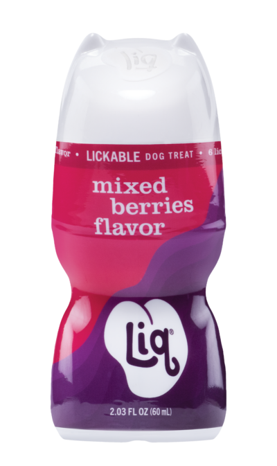 Liq Mixed Berries Flavor Lickable Dog Treat