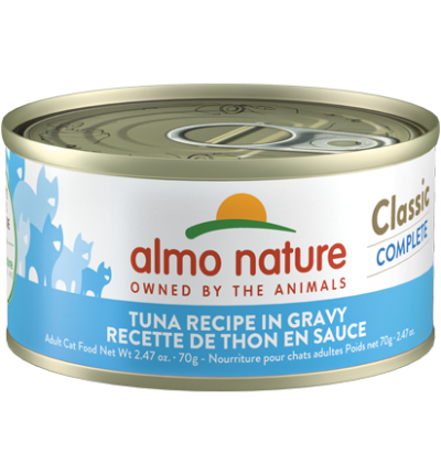 Almo Nature Classic Complete Tuna Recipe in Gravy Cat Food