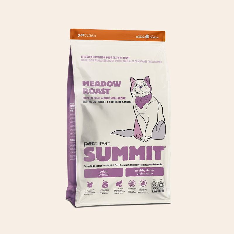 Summit Meadow Roast Chicken Meal & Duck Meal Recipe for Adult Cats