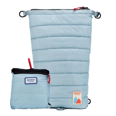 Monti Coolers The Shasta 23L Foldable Soft Backpack Cooler-Sky Blue