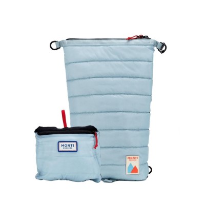 Monti Coolers The Mayfly 14L Foldable Soft Backpack Cooler-Sky Blue