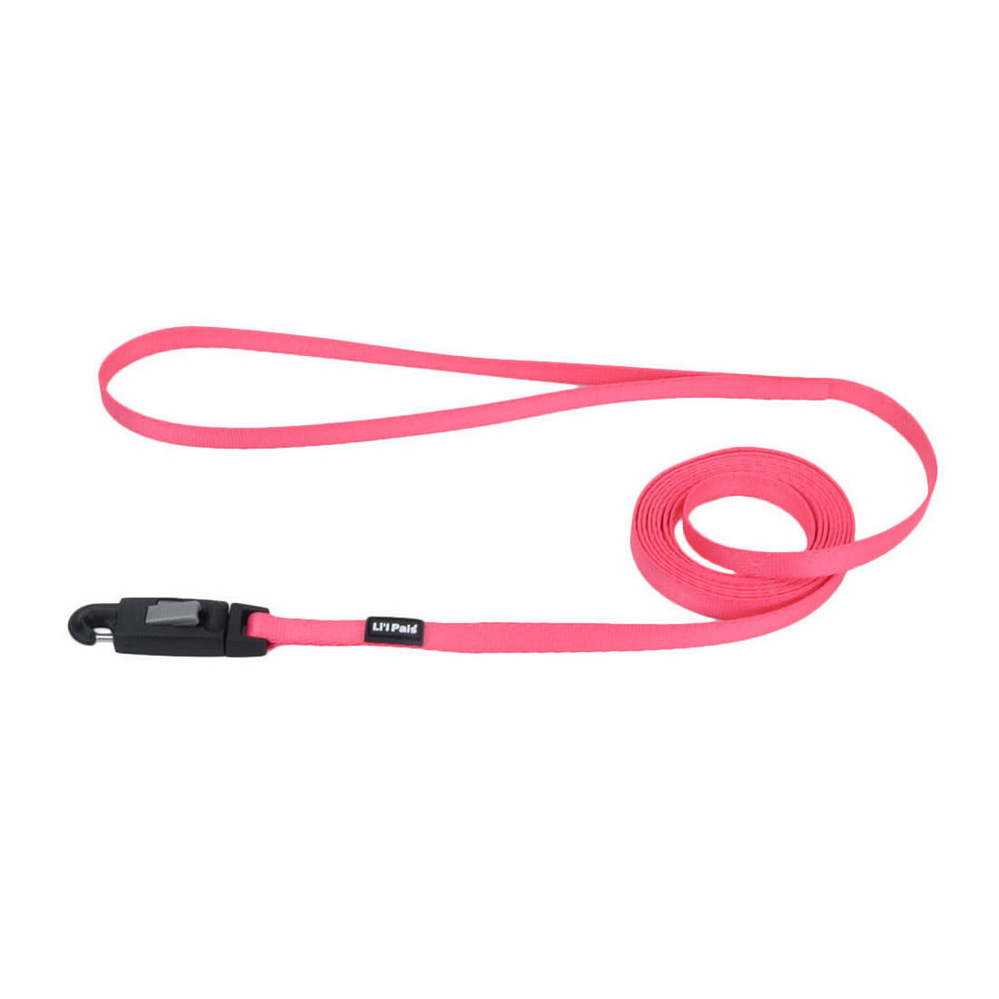 Li'l Pals Dog Leash with E-Z Snap 3/8"-Neon Pink
