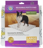 PoochPad Reusable Potty Pad Large-White, Single