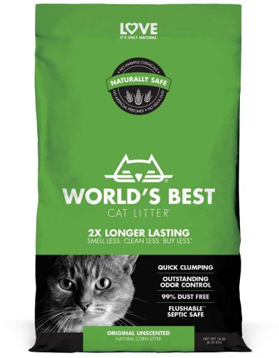 World's Best Cat Litter Quick Clumping