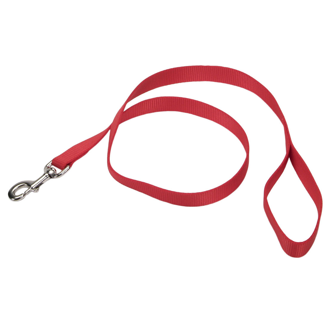 Coastal Single-Ply Dog Leash 1"-Red