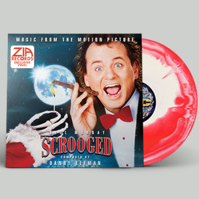 Danny Elfman/Scrooged(Red & White Swirl)@Zia Records & Bull Moose Co-Exclusive@Limited To 300