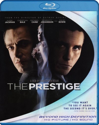 The Prestige/Hugh Jackman, Christian Bale, and Michael Caine@PG-13@Blu-Ray