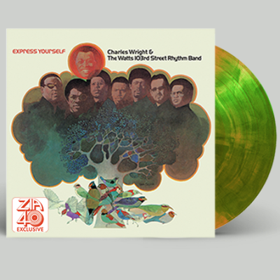 CHARLES WRIGHT & THE WATTS 103RD STREET RHYTHM BAND/Express Yourself(Orange & Green Swirl)@Zia Exclusive@Limited To 300