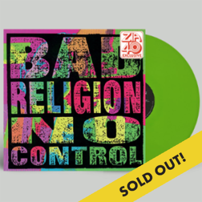 BAD RELIGION/No Control(Lime Green Vinyl)@Zia Exclusive@Limited To 300
