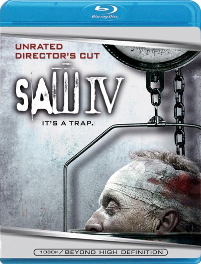 Saw IV (Director' Cut) (Canadian Release)/Tobin Bell, Scott Patterson, and Costas Mandylor@Not Rated@Blu-ray