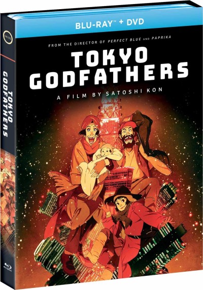 Tokyo Godfathers (2003)/Toru Emori, Yoshiaki Umegaki, and Aya Okamoto@PG-13@Blu-ray