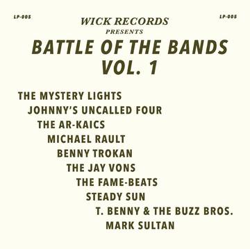 Wick Records Presents Battle of the Bands/Vol. 1@Black Swirl Vinyl@RSD Exclusive/Ltd. 800