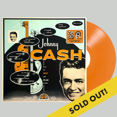 Johnny Cash/With His Hot & Blue Guitar (Zia Exclusive)@Clear Orange@Limited to 500