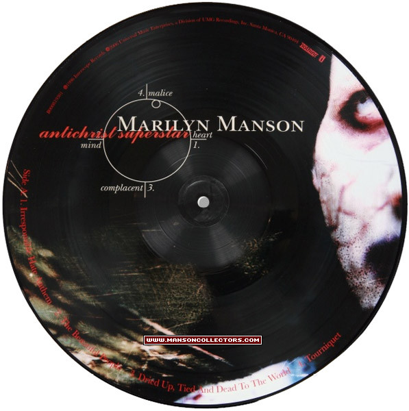 Marilyn Manson/Antichrist Superstar@Picture Disc