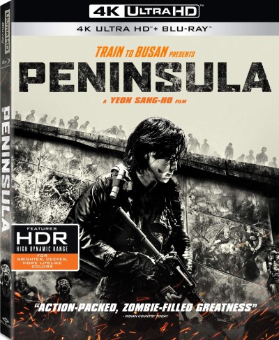 Train to Busan Presents: Peninsula (2020)/Gang Dong-won, Lee Jung-hyun, and Kwon Hae-hyo@Not Rated@4K Ultra HD + Blu-ray