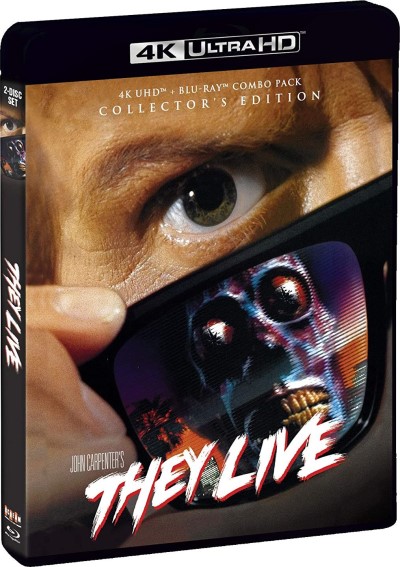 They Live (1988) (SCREAM! Factory)/"Rowdy" Roddy Piper, Keith David, and Meg Foster@R@4K Ultra HD + Blu-ray