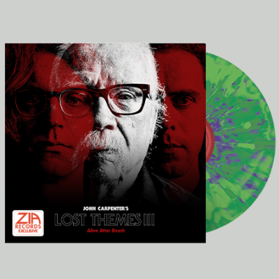 John Carpenter/Lost Themes III (Green w/ Neon Purple Splatter)@Zia Exclusive@Limited to 500