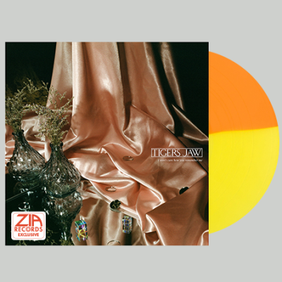 tigers-jaw-i-wont-care-how-you-remember-me-zia-exclusive-transparent-orange-yellow-color-300-qty