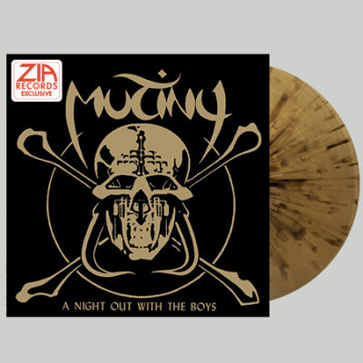 Mutiny/A Night Out With the Boys - Zia Exclusive@Gold with black splatter - 150 QTY