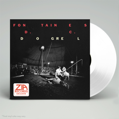 Fontaines D.C. Dogrel Zia Records Exclusive Clear Vinyl Limited To 2