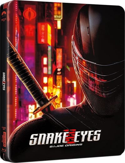 Snake Eyes: G. I. Joe Origins (2021) (Steelbook)/Henry Golding, Andrew Koji, and Úrsula Corberó@PG-13@4K Ultra HD/Blu-Ray