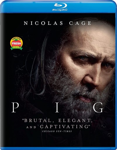 Pig (2021)/Nicolas Cage, Alex Wolff, and Adam Arkin@R@Blu-Ray