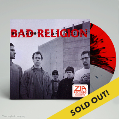 Bad Religion/Stranger Than Fiction (Zia Exclusive)@Limited To 500@Grey & Red Half And Half With Black Splatter Vinyl