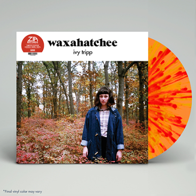 Waxahatchee/Ivy Tripp (Zia Exclusive)@Limited To 300@Translucent Orange With Yellow & Red Swirl