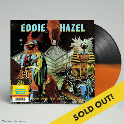 Eddie Hazel/Games,Dames And Guitar Thangs (Zia Exclusive)@Limited To 300@Orange And Black Half And Half Vinyl