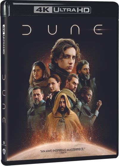 Dune: Part One (2021)/Timothée Chalamet, Rebecca Ferguson, and Oscar Isaac@Pg-13@4K Ultra HD/Blu-ray