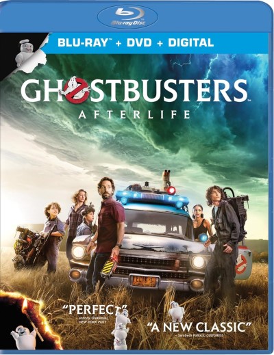 Ghostbusters: Afterlife/Carrie Coon, Finn Wolfhard, McKenna Grace, and Paul Rudd@PG-14@Blu-ray/DVD