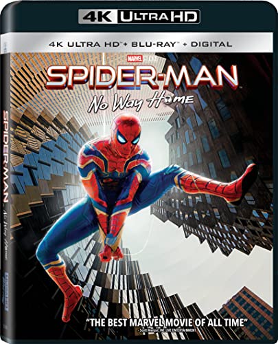 Spider-Man: No Way Home (2021)/Tom Holland, Zendaya, and Benedict Cumberbatch@PG-13@4K Ultra HD + Blu-ray