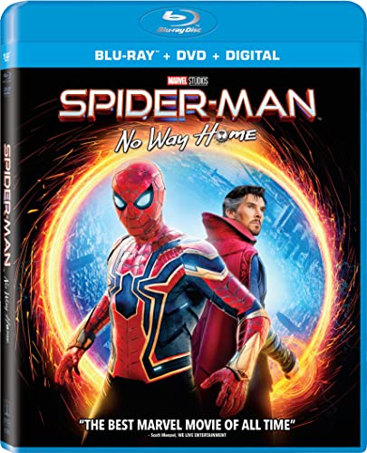 Spider-Man: No Way Home (2021)/Tom Holland, Zendaya, and Benedict Cumberbatch@PG-13@Blu-ray + DVD