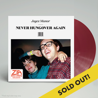 Joyce Manor/Never Hungover Again (Zia Exclusive)@Limited To 300@Fruit Punch Colored Vinyl