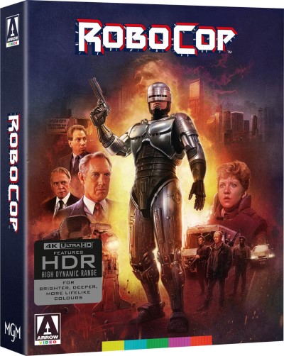 RoboCop (1987) (Director's Cut) (Arrow Films) (Limited Edition)/Peter Weller, Nancy Allen, and Daniel O'Herlihy@Not Rated@4K Ultra HD/Blu-ray