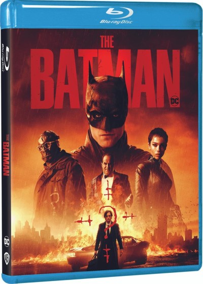 The Batman (2022)/Robert Pattinson, Zoë Kravitz, and Paul Dano@PG-13@Blu-ray/DVD
