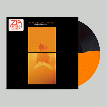 Dillinger Escape Plan/Irony Is A Dead Scene (Zia Exclusive - Half Orange/Half Black Color Vinyl)@Limited to 300