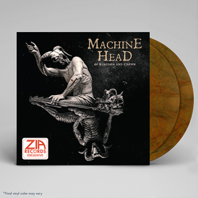 Machine Head/Of Kingdom & Crown (Zia)- Brow@Brown & Orange Color Vinyl@Amped Exclusive