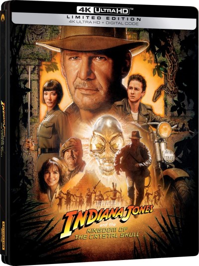 Indiana Jones and the Kingdom of the Crystal Skull (2008)/Harrison Ford, Karen Allen, and Cate Blanchett@Pg-13@4K Ultra HD