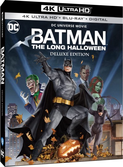 Batman: The Long Halloween (Deluxe Edition)/Jensen Ackles, Josh Duhamel, and Naya Rivera@R@4K Ultra HD/Blu-ray
