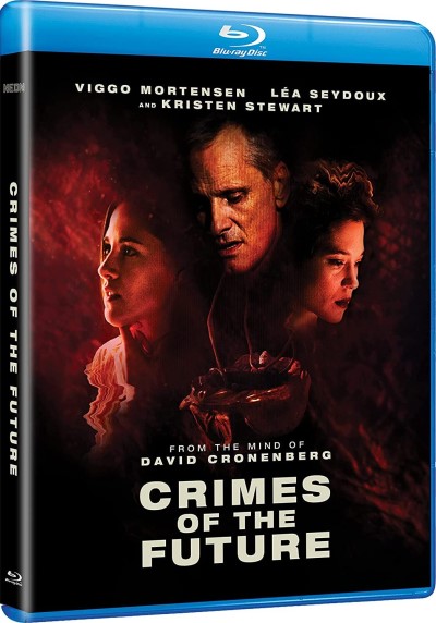 Crimes of the Future (2022)/Viggo Mortensen, Léa Seydoux, and Kristen Stewart@R@Blu-ray