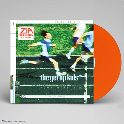 The Get Up Kids/Four Minute Mile (Zia Exclusive)@Tangerine Colored Vinyl@Limited to 300