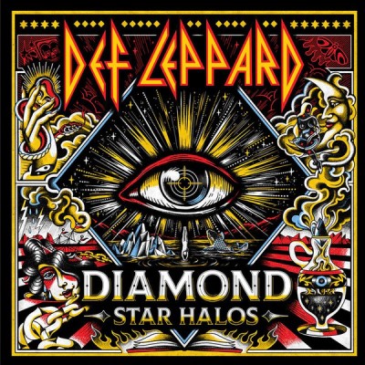 Def Leppard/Diamond Star Halos@Red / Yellow Color