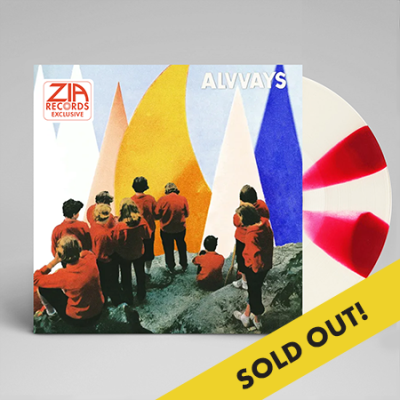 Alvvays/Antisocialites (Zia Exclusive)@Clear & Red Pinwheel@Limited to 300