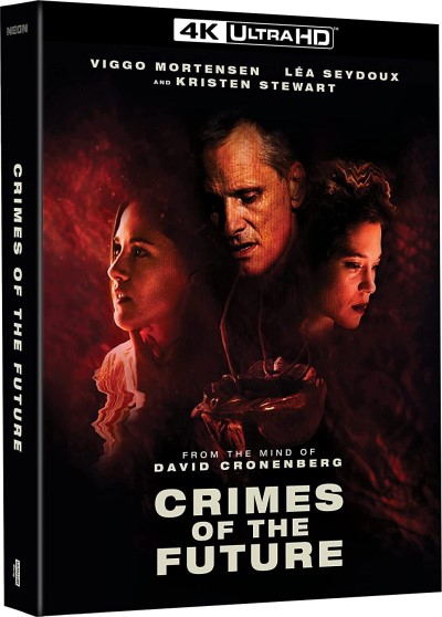 Crimes of the Future (2022)/Viggo Mortensen, Léa Seydoux, and Kristen Stewart@R@4K Ultra HD + Blu-ray