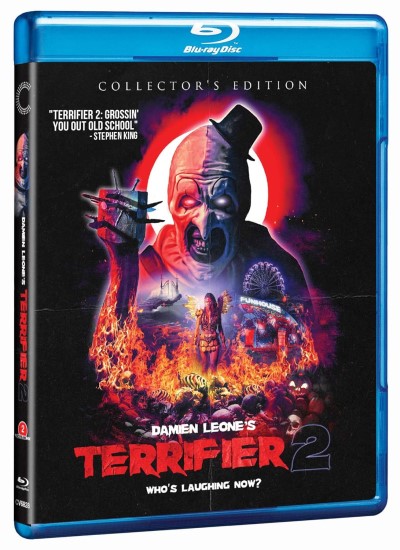 Terrifier 2 (2022)/Lauren LaVera, Elliott Fullam, and David Howard Thornton@Blu-ray