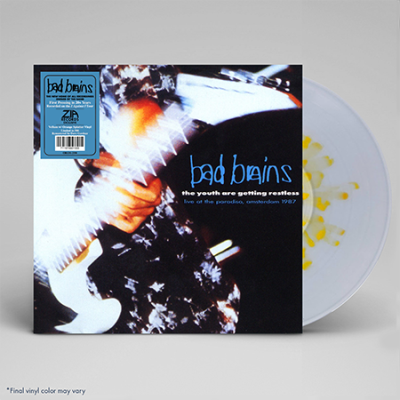 Bad Brains/Youth Are Getting Restless (Zia Exclusive)@Vellum With Transparant Orange Splatter@Limited To 500