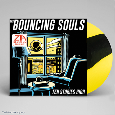 The Bouncing Souls/Ten Stories High (Zia Exclusive)@Yellow, Black, Yellow Tri-Stripe@Limited To 300