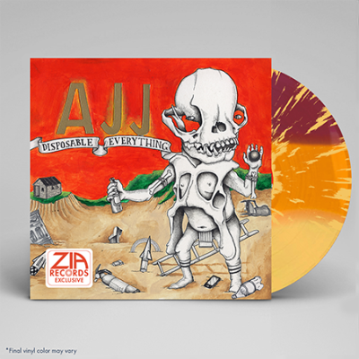 AJJ/Disposable Everything (Zia Exclusive)@Arizona Sunset Vinyl@Limited To 500